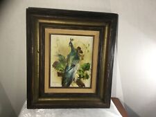 painting original peacock for sale  Johnson City