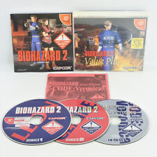 BIOHAZARD 2 Value Plus Resident Evil Dreamcast Sega 1845 dc comprar usado  Enviando para Brazil