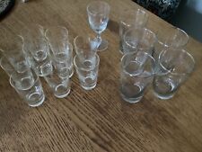Vinatage drinking glasses for sale  BARROW-IN-FURNESS