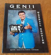 Genii magazine vol. for sale  Denver