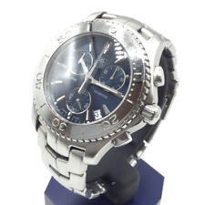 TAG HEUER LINK CRONO CJ1112 BA0576 relógio de quartzo mostrador azul usado, usado comprar usado  Enviando para Brazil