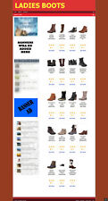 Ladies boots website for sale  LONDON