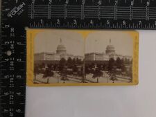 Stereoview Card Pennsylvania Ave. Washington, D.C., J.F. Jarvis Views VTG SV2. for sale  Shipping to South Africa