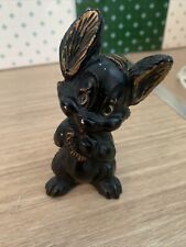 Vintage black bunny for sale  TIPTON