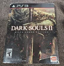 Dark Souls 2 PS3 Black Armor Steelbook Edition autêntico e na caixa com capa comprar usado  Enviando para Brazil