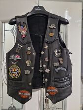 Genuine leather bikers for sale  DURHAM