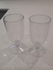 Plastic picnic glasses for sale  FLEET