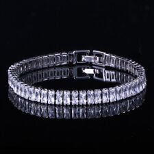 CWWZircons Fashion Brand Cubic Zirconia Silver Tennis Bracelet for Women Jewelry for sale  Shipping to Canada