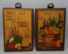 Vintage wood plaques for sale  Columbia