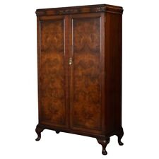 FINE 1920'S WARING & GILLOW LANCASTER BURR WALNUT DOUBLE WARDROBE J1 for sale  Shipping to South Africa