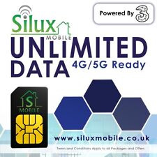 Unlimited data sim for sale  CHESTERFIELD