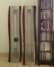 Rack porta CD da parete espositore compact disc hi fi vintage metallo e legno  usato  Legnano