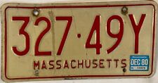 Massachusetts 1980 vintage for sale  USA