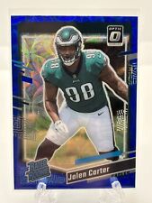 2023 Donruss Optic Blue Scope Jalen Carter RC Philadelphia Eagles #381 for sale  Shipping to South Africa
