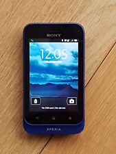 Sony Xperia Tipo ST21i niebieski smartfon retro bez sim w doskonałym stanie na sprzedaż  Wysyłka do Poland