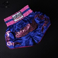 Shorts de boxe feminino masculino bordado shorts MMA baús de treinamento profissional comprar usado  Enviando para Brazil