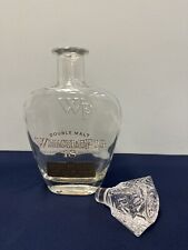 Usado, Whistle Pig 18 anos centeio reto garrafa vazia de uísque com rolha de cristal comprar usado  Enviando para Brazil
