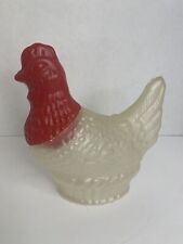 Vintage Bromar Easter Hen On Nest Hard Plastic Candy Container Blow Mold 60’s for sale  Shipping to South Africa