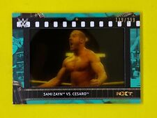 Sami Zayn Vs Cesaro WWE Topps filme tira célula relíquia cartão de luta livre numerado /299 comprar usado  Enviando para Brazil