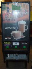 Bunn-o-Matic HC-3-BLK/SST 3-Flavor Dispenser Cappuccino Machine Used Sold as is for sale  Shawnee