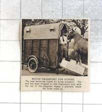 1921 New Motorcar Trailer For Horse Transport usato  Spedire a Italy