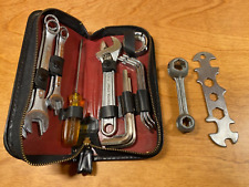 Kit de herramientas para bicicleta HOZAN HKC de colección, estuche de cuero, con accesorios, Japón segunda mano  Embacar hacia Argentina
