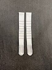 Calcetines de fútbol americano ajustados blancos hasta la rodilla alta con logotipo Nike unisex NFL LEONES 1 par segunda mano  Embacar hacia Argentina