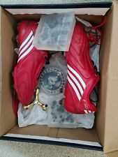 Adidas F50 Tunit UK 7.5 Red Football Boots Very Rare With Studs & Key, Mi  Coach for sale  Shipping to South Africa