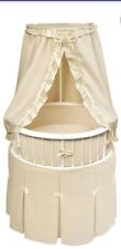 Badger Basket Bedding Set for Elegance Round Baby Bassinets – Ecru/ Waffle, used for sale  Shipping to South Africa