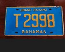 Bahamas nummernschild blaugelb gebraucht kaufen  Bad Nenndorf