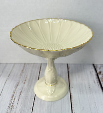 Lenox Pedastal Sunflower Candy Dish 24k Gold Trim for sale  Shipping to South Africa