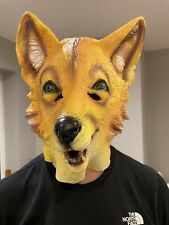 Fox rubber mask for sale  LEICESTER