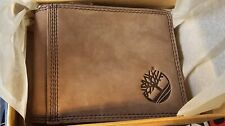 Timberland Men's Leather Wallet Card Carrier, used for sale  Shipping to South Africa