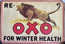 vintage oxo posters for sale  WREXHAM