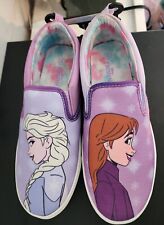 Sapato Mocassim Disney ANNA & ELSA Frozen Chinelo Plano Ground Up KIDS Tamanho 4 comprar usado  Enviando para Brazil