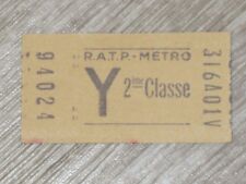 Ancien billet métro d'occasion  Villemomble