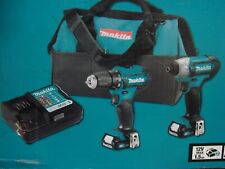 Used, Makita CT232 Combo Drill /Impact Driver Kit  for sale  Flint