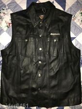 leather d h vest for sale  Blythe
