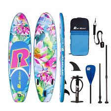 Runwave Inflatable Stand Up Paddle Board Non-Slip Deck with Premium SUP Accessor for sale  USA