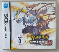 Pokémon: Weiße Weisse Edition 2 Nintendo DS Hülle OVP OHNE SPIEL!!! comprar usado  Enviando para Brazil