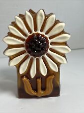 Crystal Craft Resin Lucite Daisy Napkin Holder Flower Australiana VINTAGE Retro, used for sale  Shipping to South Africa