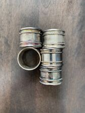 antique sterling napkin rings for sale  Denver