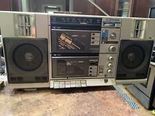 Rádio estéreo Emerson CTR949 AM FM reprodutor de cassete duplo boombox leitura comprar usado  Enviando para Brazil