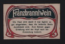 Etikett franzbranntwein gebraucht kaufen  Leipzig