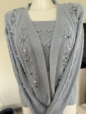 Knitted top cardigan for sale  AYR