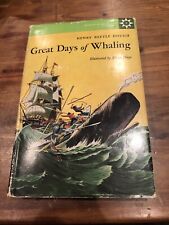 Great Days Of Whaling por Henry Beetle Hough (1958, capa dura) PRIMEIRA EDIÇÃO! comprar usado  Enviando para Brazil