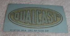 Vintage lawn mower decals, Qualcast ,  never been used, for sale  Shipping to South Africa