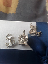 Silver charm crown for sale  EXMOUTH