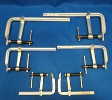 BESSEY CLSX-SET Bar Clamp Set, F-Style Sliding Arm 44ZL52, used for sale  Shipping to South Africa