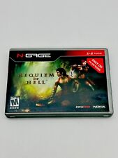 Requiem of Hell (Nokia N-Gage) N Gage System CASE AND MANUAL ONLY NO GAME L@@K for sale  Shipping to South Africa